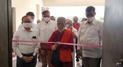 Photos : नागपूरच्या दीक्षाभूमी येथे कोरोना रुग्णांच्या उपचारासाठी 30 बेडच्या कोविड केअर सेंटरची उभारणी