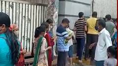 Mumbai के अंधेरी पूर्व में खरीदारी के लिए जुटी भीड़