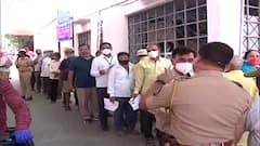 COVID-19 Vaccination : नाशिकच्या लसीकरण केंद्रावर आजही गोंधळाचं वातावरण आणि रांगा