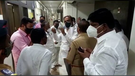 उजनी पाणीवाटपावरुन सोलापुरच्या पालकमंत्र्यांच्या उपस्थितीतील पुण्यातल्या बैठकीत गोंधळ