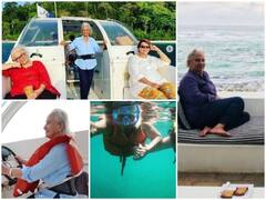 These VIRAL Pics Of Waheeda Rehman, Asha Parekh & Helen Holidaying In Andaman Will Make Your Heart Sing ‘Aaj Phir Jeene Ki Tamanna Hai’