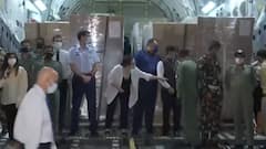 Covid-relief help reaches India from Israel, visuals from Ghaziabad airbase