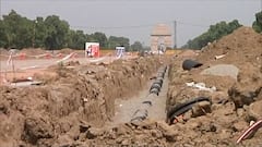 Central Vista Redevelopment Project : 'सेंट्रल विस्टा' मुळे इंडिया गेटची ही अवस्था