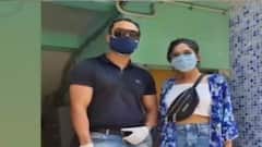 Meher and Sarabjit take COVID jabs