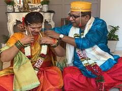 In Pics : लाईट्स, कॅमेरा, 'शुभमंगल'; केदार शिंदे पुन्हा अडकले विवाहबंधनात