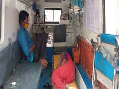 கோவை அரசு மருத்துவமனையில் ஆம்புலன்சில் காத்திருக்கும் கொரோனா நோயாளிகள்..