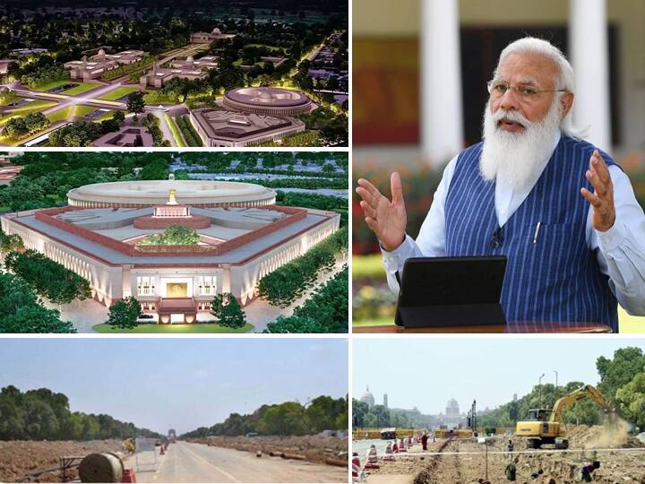 Work of PM Modis new residence continued during Covid-19 pandemic, Why the controversy over Central Vista? Central Vista : कोरोना काळात पंतप्रधानांच्या नव्या निवासस्थानाचं काम जोरात, सेंट्रल विस्टावरुन का सुरु आहेत वाद?