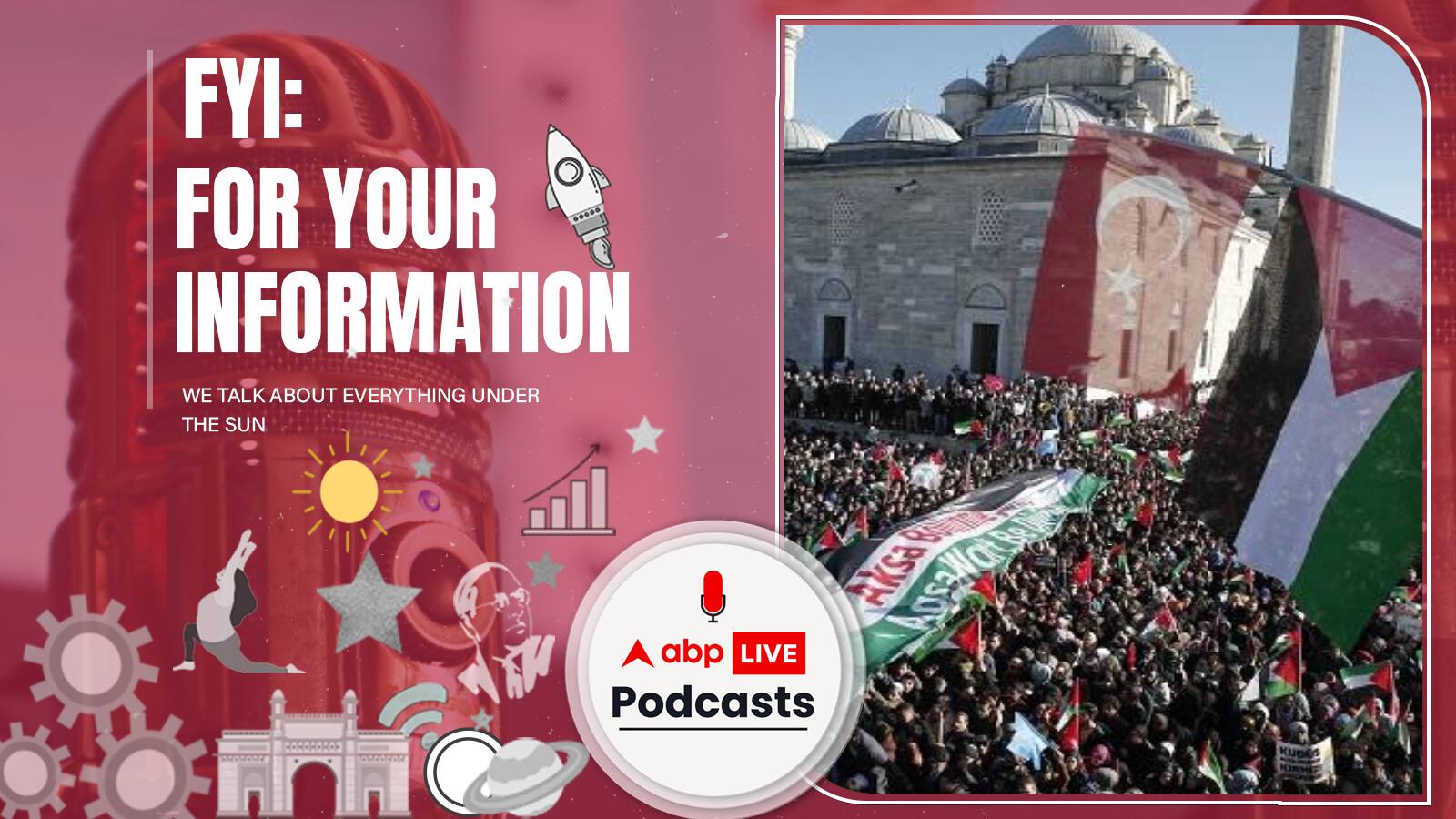 FYI | इज़रायली हमले में 22 फलस्‍तीनियों की मौत, क्यों बह रहा सदियों से यरुशलम में मासूमों का ख़ून? Ep.97