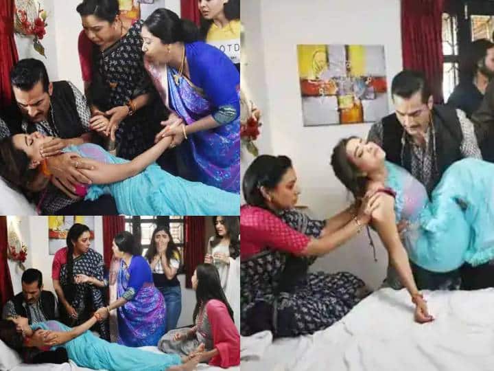 टीवी के पॉपुलर शो 'अनुपमा' में आने वाले एपिसोड में एक नया ट्विट देखने को मिलेगा. मदालसा शर्मा शो में काव्या किरदार निभा रही हैं. सेट की कुछ ऐसी तस्वीरें सामने आई हैं, जिसे देखकर लगता है कि मदालसा शो से बाहर हो जाएंगी.