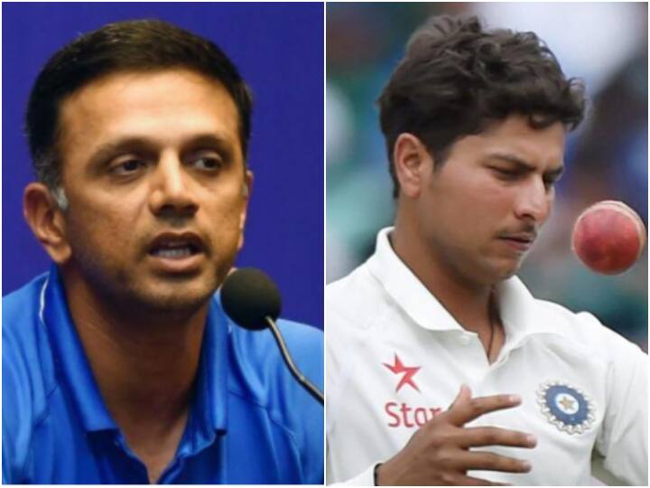 Ind vs NZ WTC Final Rahul Dravid Reacts To Kuldeep Yadav's Ouster From Virat Kohli Indian Team Ahead of India's Tour Of England Rahul Dravid Reacts To Kuldeep Yadav's Ouster From Indian Team Ahead of England Tour