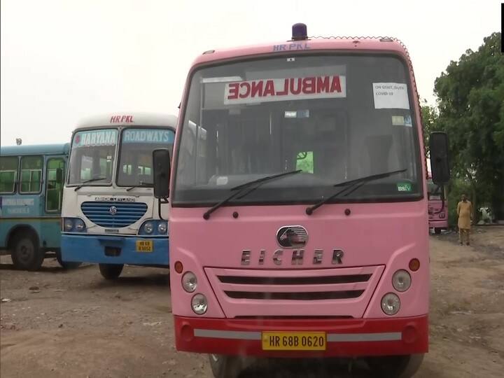 हरियाणाः झज्जर बस डिपो ने कोविड मरीजों के लिए 5 बसों को एम्बुलेंस में बदला, मिलेंगी ये सुविधाएं Haryana: Jhajjar bus depot converted 5 buses into ambulance for Covid patients, these facilities will be available हरियाणाः झज्जर बस डिपो ने कोविड मरीजों के लिए 5 बसों को एम्बुलेंस में बदला, मिलेंगी ये सुविधाएं