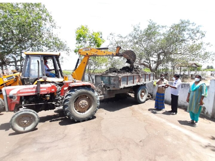 Natural compost: காஞ்சிபுரம் குப்பைகளிலிந்து தயாரிக்கப்பட்ட இயற்கை உரம்; விவசாயிகளுக்கு வினியோகம்