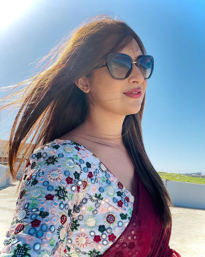 Divyanka Tripathi posted several sun-kissed photos on social media along with the caption, 