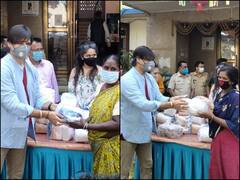 Vivek Oberoi Distributes Ration Packets To People Amid COVID-19 Crisis, Joins Mumbai Police's Initiative