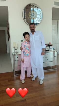 Inside PICS: Sanjay Dutt Celebrates Eid With Wife Maanayata & Kids In Dubai