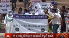 નીતિન પટેલે આરોગ્ય કર્મચારીઓના પ્રશ્નોનું નિરાકરણ લાવવા માટે અધિકારીઓને શું આપી સૂચના ?