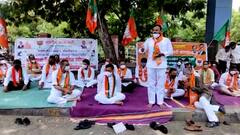 Solapur Corona : सोलापुरात भाजपच्या आमदार, खासदारांचे लाक्षणिक उपोषण सुरु