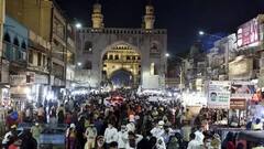 हैदाराबाद: ईद की शॉपिंग के लिए लॉकडाउन में दी गई छूट, बाजारों में जुटी भीड़