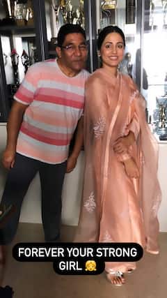 'Those Proud Eyes Missed Everything Today': Hina Khan Gets Emotional As She Begins Her First Shoot Post Father's Death