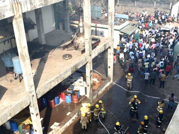 Boiler explosion at Cuddalore chemical plant kills 4 Boiler explosion: கடலூர் சிப்காட் ரசாயன ஆலையில் பாய்லர் வெடித்து 4 பேர் பலி, 20 பேர் படுகாயம்