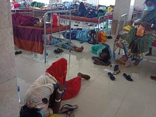 Insufficient Beds | கள்ளக்குறிச்சி: படுக்கை வசதியின்மையால் தரையில் படுத்து உறங்கி சிகிச்சைபெறும் நோயாளிகள்..