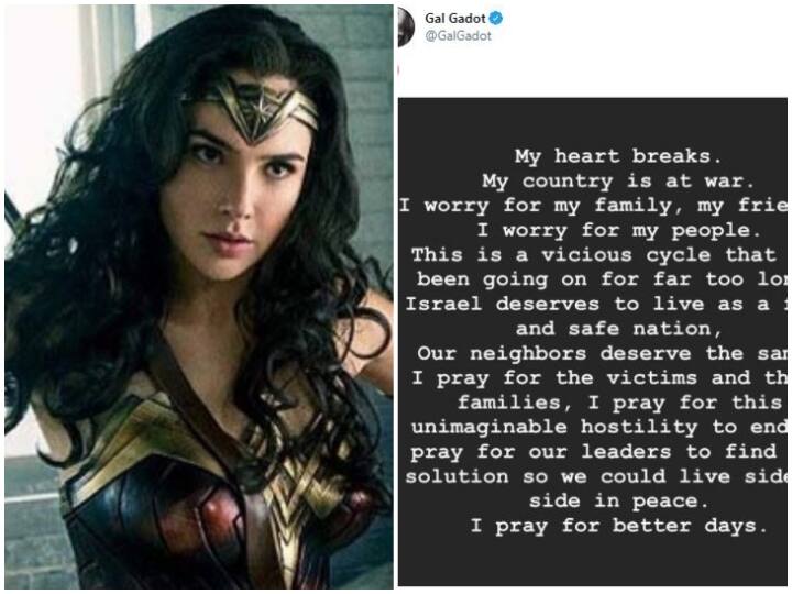 Israeli Actress Gal Gadot Receives Severe Backlash For Post On Israel-Palestine Conflict; Wonder Woman Actress Disables Comment! 'She Doesn't Deserve To Be Wonder Woman'! Israeli Actress Gal Gadot Receives Severe Backlash For Post On Israel-Palestine Conflict; Disables Comment On Post!