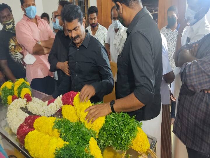 Seeman Senthamizhan | தந்தையின் உடலை பார்த்து கதறியழுத சீமான்..