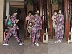 लॉकडाउन के बीच मुंबई के बांद्रा में स्पॉट हुईं मलाइका अरोड़ा, अब तस्वीरें हो रही हैं वायरल