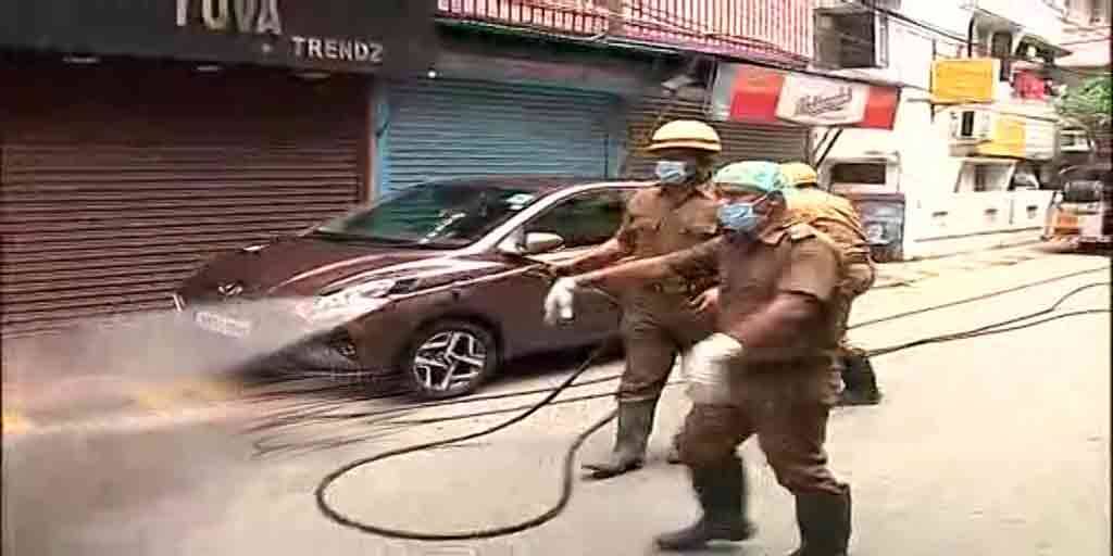 Coronavirus Update: fire fighting department starts cleaning operation to fight against Coronavirus Covid19 Update: এলাকা জীবাণুমুক্ত করার কাজে এবার সামিল দমকলকর্মীরা
