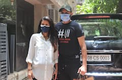 IN PICS: Pregnant Geeta Basra Flaunts Baby Bump; Spotted Outside Clinic With Husband Harbhajan Singh