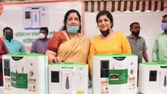 Anuradha Paudwal distributes oxygen concentrators to covid patients on Husband's birthday | Exclusive
