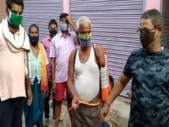 ABP Positive Story: एक हाथ नहीं फिर भी सैनिटाइजेशन का उठाया जिम्मा, कहा- सरकार हो गई है अपाहिज 