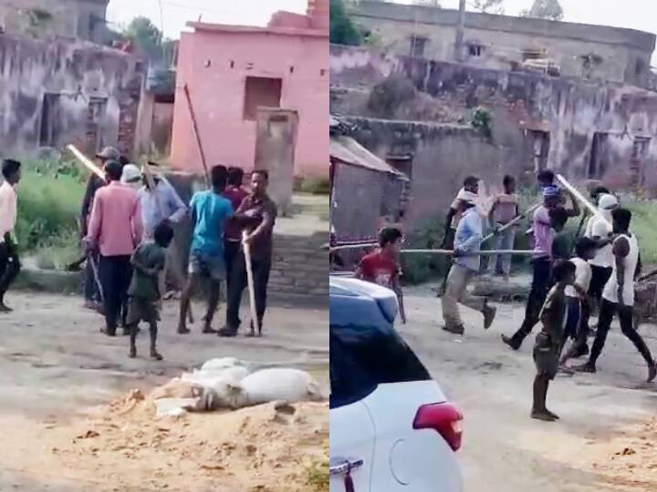 Violent clash in two groups in Vaishali after bike accident two injured from bullet ann बिहारः वैशाली में हिंसक झड़प, जमकर चले ईंट-पत्थर; गोली लगने से 2 लोग गंभीर रूप से घायल