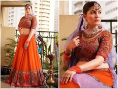 ਔਰੇਂਜ ਲੰਹਿਗੇ 'ਚ Sapna Chaudhary ਦੀਆਂ ਤਸਵੀਰਾਂ ਵਾਇਰਲ, ਫੈਨਸ ਕਾਫੀ ਪਸੰਦ ਕਰ ਰਹੇ ਇਹ ਲੁੱਕ