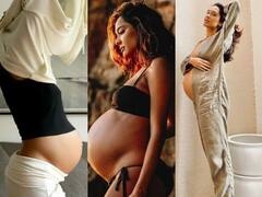 तस्वीरों में- लीजा हेडन ने फ्लॉन्ट किया बेबी बंप, प्रेग्नेंट महिलाओं को आउटफिट के टिप्स दिए