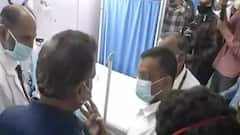 Breaking News : Delhi में Covid अस्पताल का दौरा कर रहे हैं CM Arvind Kejriwal