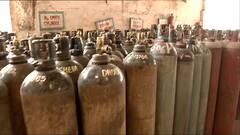 गाजीपुरः हॉस्पिटल में शुरू हुआ ऑक्सीजन प्लांट, एक साथ 45 मरीजों को मिल सकेगा ऑक्सीजन