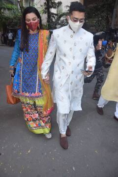 ईद के लिए परफेक्ट दिखा Gauhar Khan का मल्टीकलर शरारा तो व्हाइट सूट में Huma Qureshi ने दिखाया ऐसा अंदाज़