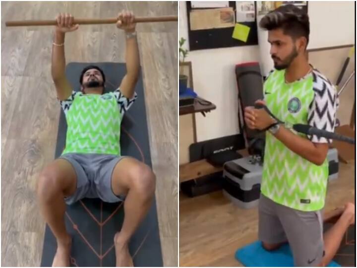 IPL 2021 Delhi Capitals Shreyas Iyer Recovery Update Iyer Shares Video Of Him Working Out Ahead Of Ind vs NZ WTC Final Watch | Shreyas Iyer Shares Video Of Him Working Out Ahead Of WTC Final, Says 'Work In Progress'