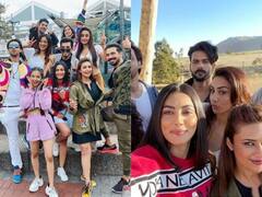 Khatron Ke Khiladi 11: केपटाउन में कंटेस्टेंट के साथ मस्ती कर रही हैं सना मकबूल, शेयर की तस्वीर