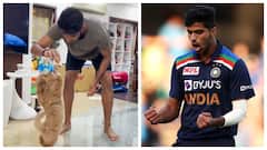 WATCH: Cricketer Washington Sundar Posts Adorable Video With His Dog
