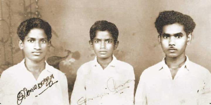 சகோதரர்களுடன் சங்கீத சக்கரவர்த்தி இசைஞானி இளையராஜா