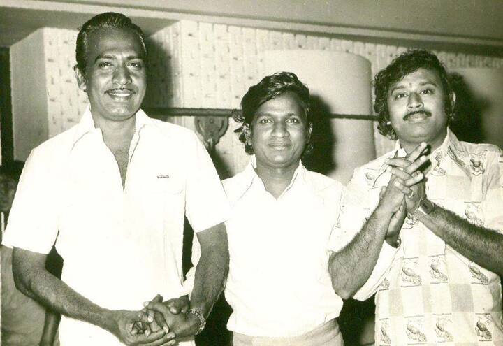 இயக்குனர் மகேந்திரனின் படத்திற்கான இசையமைக்கும் பணியில்