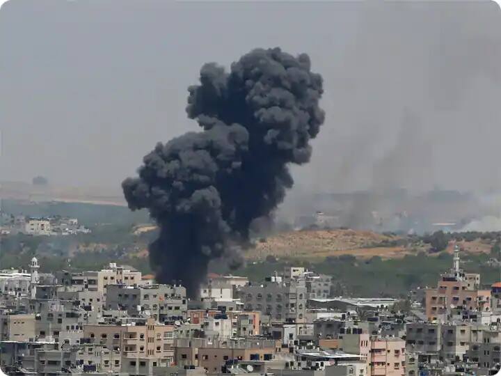 Israeli airstrike high-rise building International Media The Associated Press, Al-Jazeera Gaza City Israel Airstrike:  গাজায় এপি, আল জাজিরা-র অফিস যেখানে, ইজরায়েলি হানায় গুঁড়িয়ে গেল সেই বহুতল