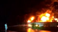 દાદરાનગર હવેલીની આ કંપનીમાં લાગી ભીષણ આગ,ભારે જહેમત બાદ મેળવાયો કાબૂ, જુઓ વીડિયો