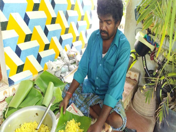 Social Service : உணவில்லாதவர்களை தேடித் தேடி உணவளிக்கும் மாற்றுத்திறனாளி!