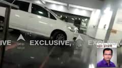 Nashik : नाशिक महापालिकेच्या बिटको रुग्णालयात भाजप नगरसेविकेच्या पतीने इनोव्हा गाडी घुसवली