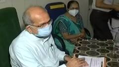 Mehsana:જિલ્લાના ગ્રામીણ વિસ્તારની સમીક્ષા કરવા આ સેન્ટર ખાતે પહોંચ્યા શિક્ષણમંત્રી