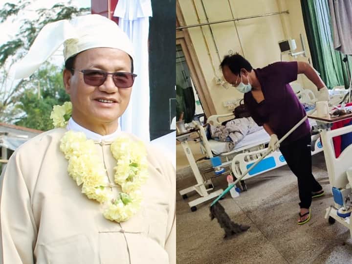 Mizoram Minister Undergoing Covid Treatment Mops Hospital Floors, Wins  Praise For Humility