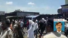 Hingoli Police Attack हिंगोलीच्या औंढ्यात जमावाचा पोलीस ठाण्यात हल्ला,दोन अधिकाऱ्यांसह आठ पोलीस जखमी